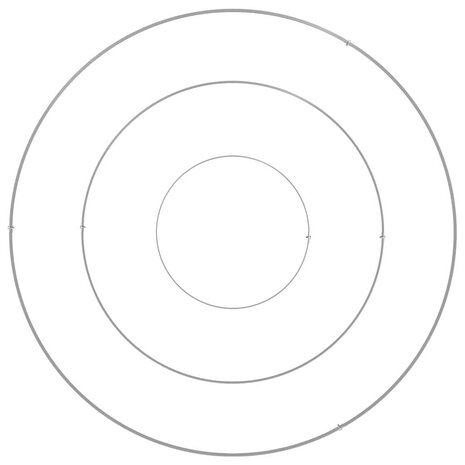 Tuin Bloempot Zilver 90 x 90 x 20 cm Roestvrij staal 8