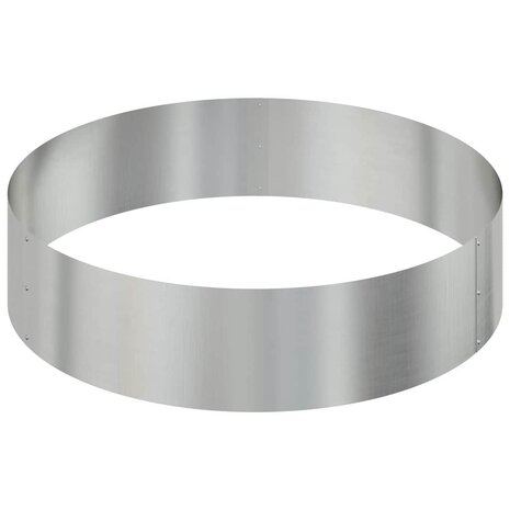 Tuin Bloempot Zilver 90 x 90 x 20 cm Gegalvaniseerd staal 5