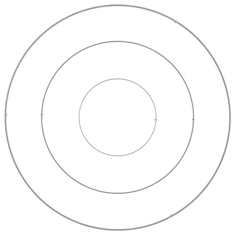 Tuin Bloempot Zilver 90 x 90 x 20 cm Gegalvaniseerd staal 8