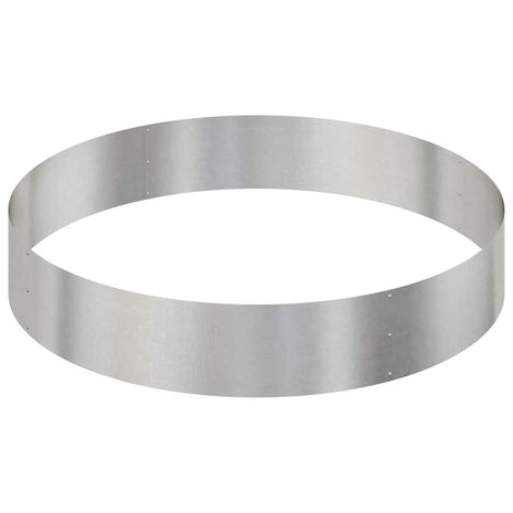 Tuin Bloempot Zilver 120 x 120 x 20 cm Roestvrij staal 5