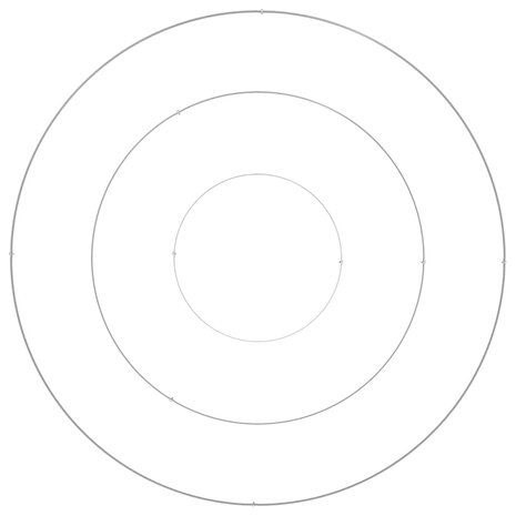 Tuin Bloempot Zilver 120 x 120 x 20 cm Roestvrij staal 8