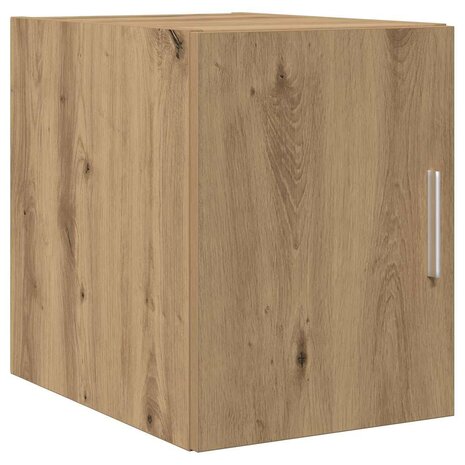 Wandkast artisanaal eikenkleurig 30 x 42.5 x 40 cm Bewerkt hout 2