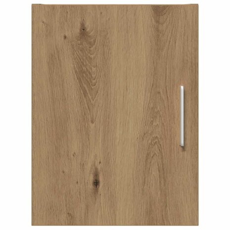 Wandkast artisanaal eikenkleurig 30 x 42.5 x 40 cm Bewerkt hout 5