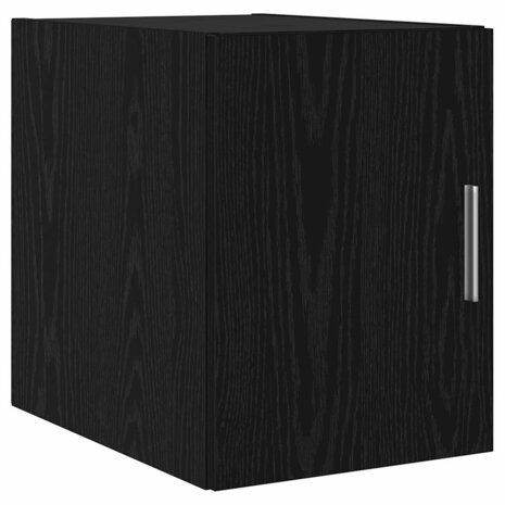 Wandkast Zwart eiken 30 x 42.5 x 40 cm Bewerkt hout 2