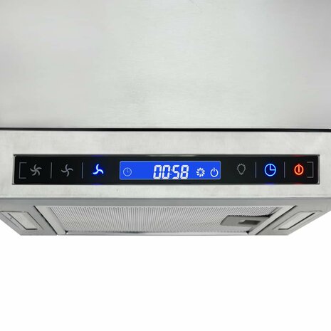 Eilandafzuigkap LCD-scherm sensor 756 m³/u LED 7