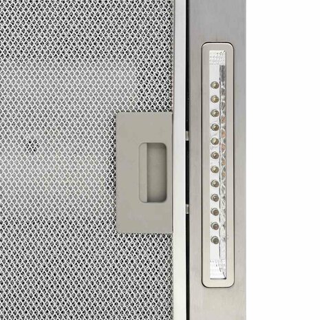 Eilandafzuigkap LCD-scherm sensor 756 m³/u LED 8
