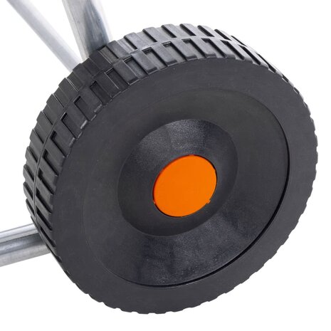 Tuinslangkar voor 80 m 1/2" of 50 m 3/4" slang staal 9