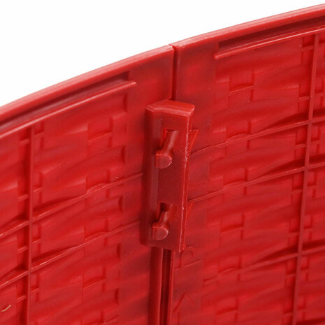 Kerstboomrok Rood Ø 65 x 23 cm Kunststof 6