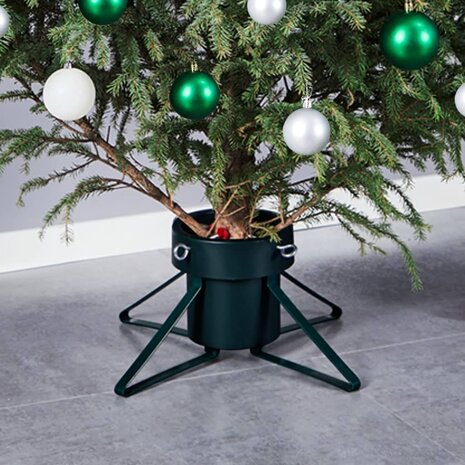 Kerstboomstandaard 46x46x19 cm zwart 1