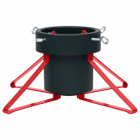 Kerstboomstandaard 46x46x19 cm groen en rood 4