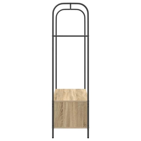 Kledingrek met opslag Bruin 100 x 44 x 160 cm Bewerkt hout 6