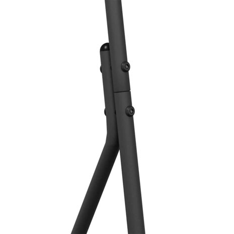 Kledingrek Zwart 60 x 53 x 155 cm Staal 8