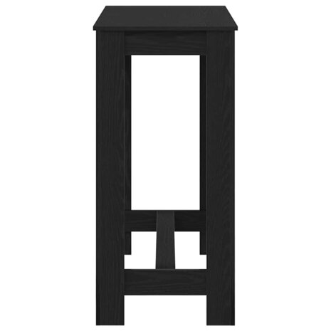 Bartafel Zwart Eiken 102 x 50 x 103.5 cm Bewerkt hout 7