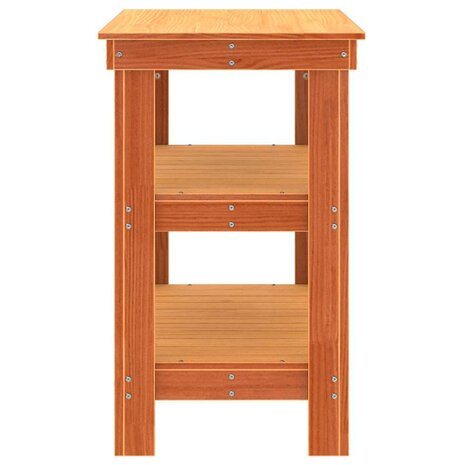 Werkbank Wasbruin 78.5 x 50 x 80 cm Massief grenenhout 6