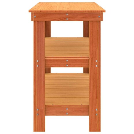 Werkbank Wasbruin 110.5 x 50 x 80 cm Massief grenenhout 6
