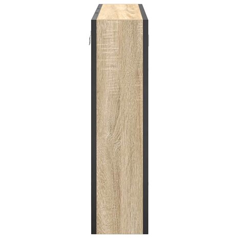 Badkamer spiegelkast Beige 60 x 16 x 60 cm Bewerkt hout 7