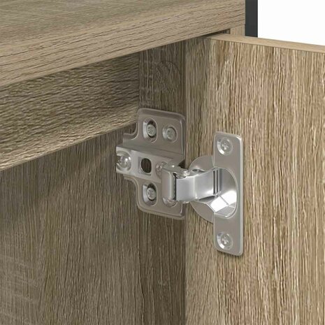 Badkamerkast Beige 60 x 30 x 60 cm Bewerkt hout 9