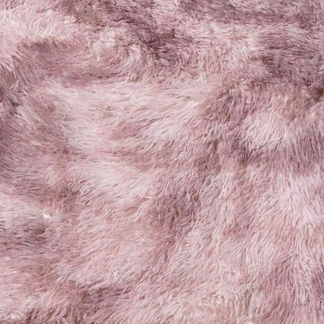 Hoogpolig vloerkleed NAVARRA 80x150 cm polyester stoffig roze 9