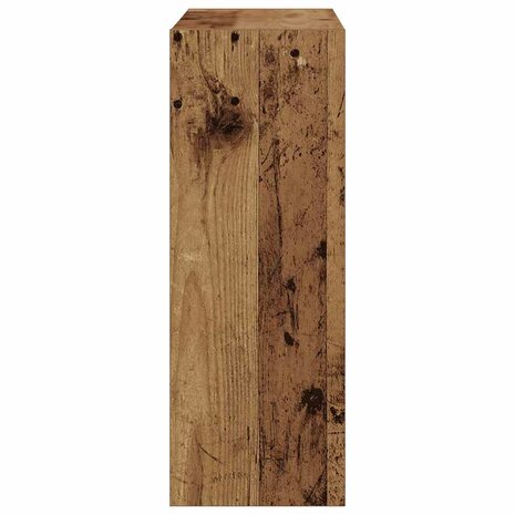 Schoenenkast met opslag Oud Hout 60 x 21 x 57 cm Bewerkt hout 8
