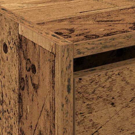 Schoenenkast met opslag Oud Hout 60 x 21 x 57 cm Bewerkt hout 9