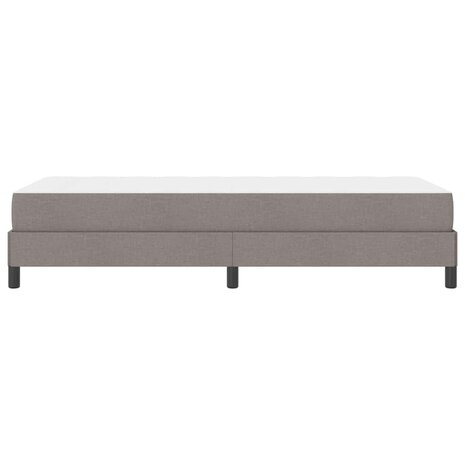 Boxspring bed met matras Taupe 90 x 190 cm Stof 7