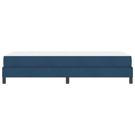 Boxspring bed met matras Blauw 90 x 190 cm Stof 7