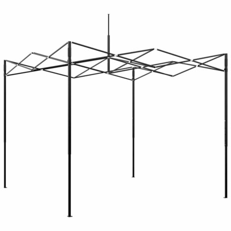 Kas met dak Groen 290 x 290 x 315 cm Staal 5