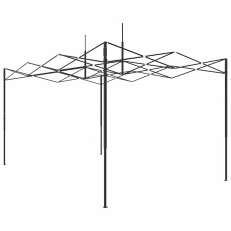 Kas met dak Groen 290 x 430 x 315 cm Staal 5