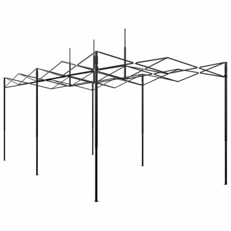 Kas met dak Groen 290 x 580 x 315 cm Staal 5