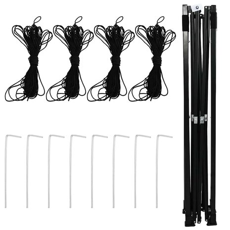 Kas met dak Groen 290 x 580 x 315 cm Staal 9