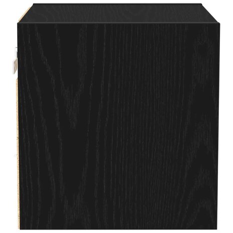 TV-kast Zwart 30 x 28.5 x 30 cm Bewerkt hout 7