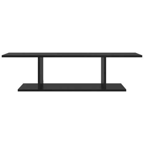 TV-kast Zwart 103 x 30 x 26,5 cm Bewerkt hout 5