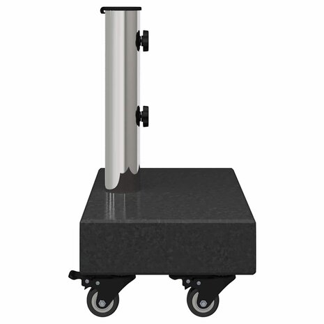 Parasolvoet Zwart 45 x 25 x 45 cm Graniet en Staal 6