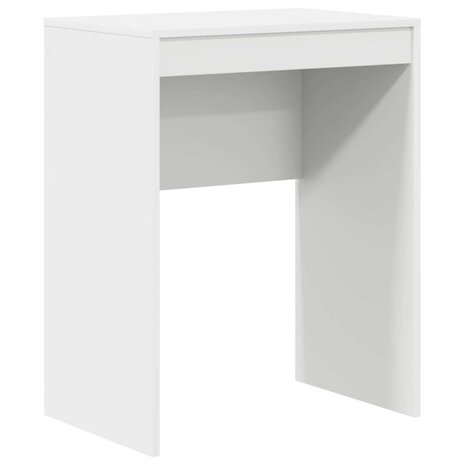 Bureau Wit 60 x 40 x 76 cm Bewerkt hout 2