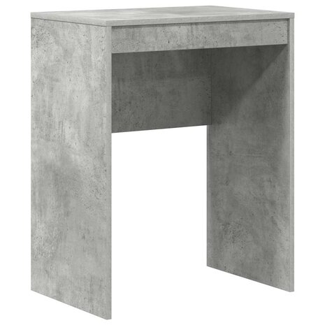 Bureau Betongrijs 60 x 40 x 76 cm Bewerkt hout 2