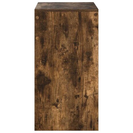 Bureau Gerookt eiken 60 x 40 x 76 cm Bewerkt hout 6