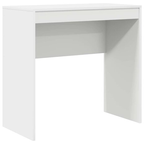 Bureau Wit 80 x 40 x 76 cm Bewerkt hout 2