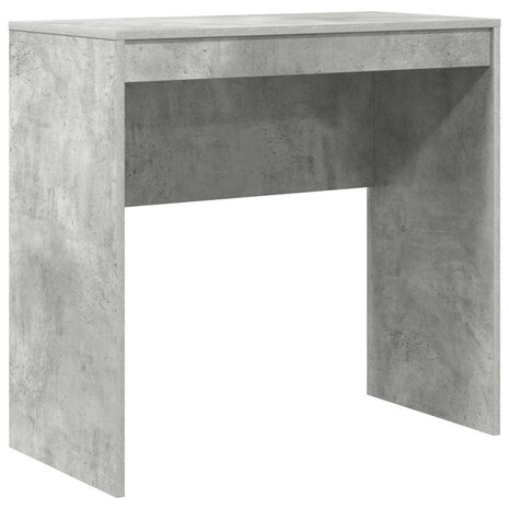 Bureau Betongrijs 80 x 40 x 76 cm Bewerkt hout 2
