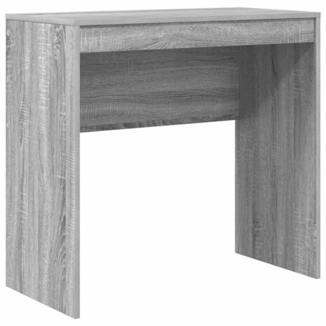 Bureau Anders Grijs sonoma 80 x 40 x 76 cm Bewerkt hout 2