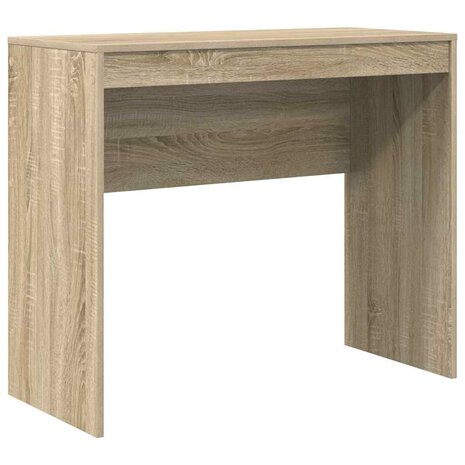 Bureau Sonoma eiken 90 x 40 x 76 cm Bewerkt hout 2