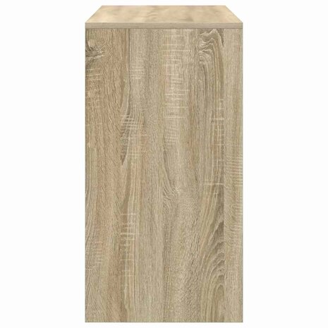 Bureau Sonoma eiken 90 x 40 x 76 cm Bewerkt hout 6