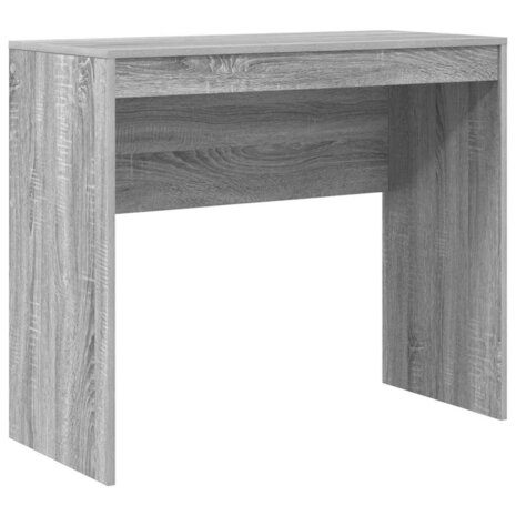 Bureau Grijs sonoma 90 x 40 x 76 cm Bewerkt hout 2