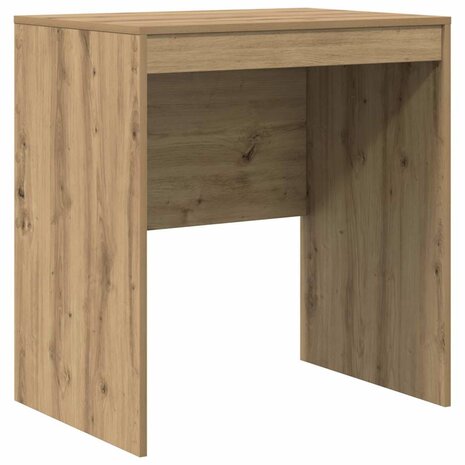 Bureau artisanaal eikenkleurig 70 x 50 x 76 cm Bewerkt hout 2