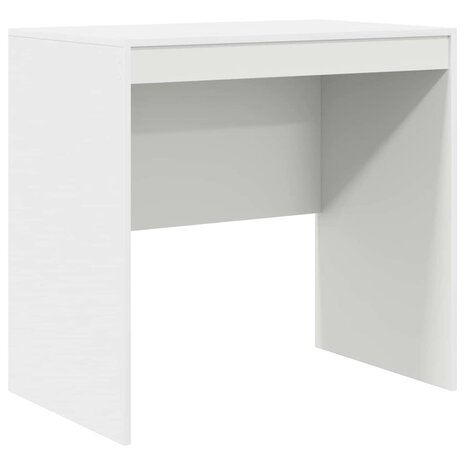 Bureau Wit 80 x 50 x 76 cm Bewerkt hout 2