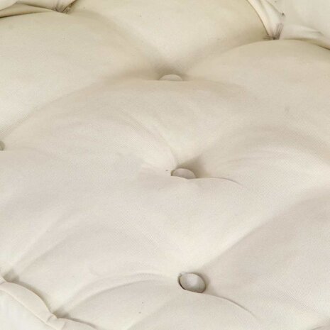 Modulaire poef 70x70x54 stof crème 9