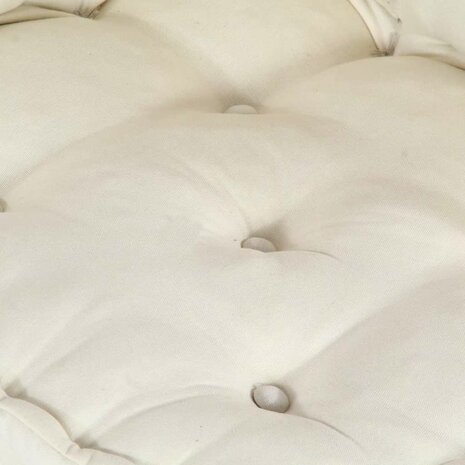 Modulaire poef 70x70x54 stof crème 8
