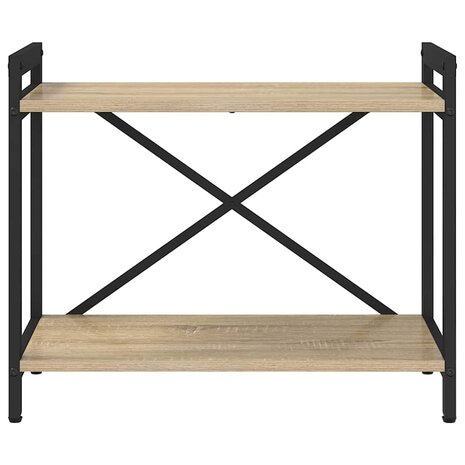 Boekenkast Sonoma eiken 60 x 30 x 48.5 cm Bewerkt hout 5