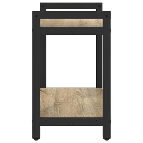 Boekenkast Sonoma eiken 60 x 30 x 48.5 cm Bewerkt hout 6