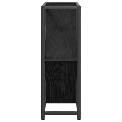 Wijnrek Zwart eiken 51 x 18 x 52.5 cm Bewerkt hout 7
