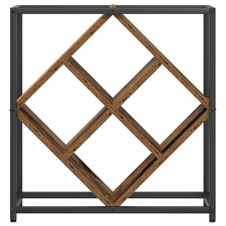 Wijnrek Oud hout 51 x 18 x 52.5 cm Bewerkt hout 6
